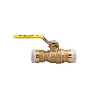 Watts 0555269 Full Port Ball Valve Quick-Connect 1/2" LFFBV-3C-QC