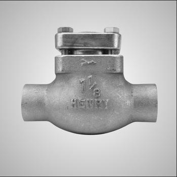 Camstat Henry 205-2-1/8 Globe Check Valve 2-1/8" Sweat