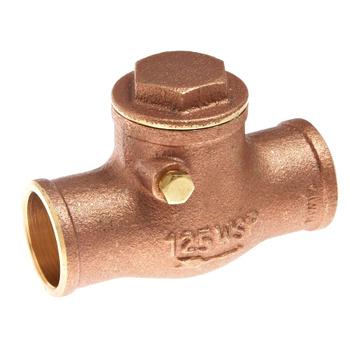 Watts 0123503 Lead Free Brass Swing Check Valve 1/2" LFWCVS