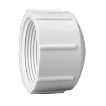 York S1-PVC-448-030 Threaded Cap Schedule #40 3"