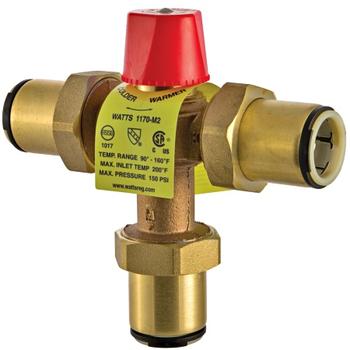 Watts 0559159 Hot Water Temperature Control Valve 1" LFL1170M2-QC