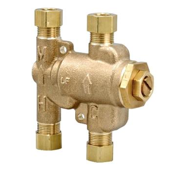 Watts 0204139 Thermostatic Mixing Valve 3/8" LFUSG-B-QC-SC-M2