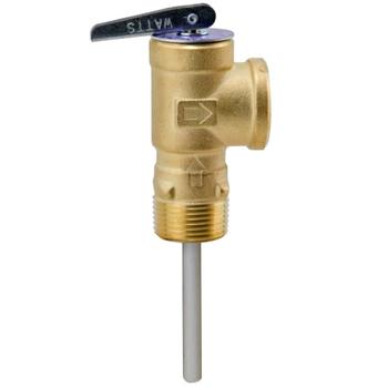 Watts 0121339 Temperature & Pressure Relief Valve 150psi 210F 3/4" (LF10L-2)