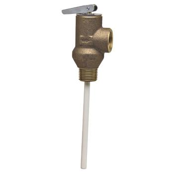 Watts 0004434 Temperature & Pressure Relief Valve 1/2" (1XL-125210)