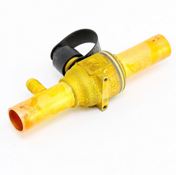 Emerson Flow Controls 806732 Refrigeration Manual Shut Off Ball Valve without Access Valve 3/8"