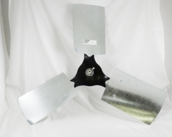 Aaon G009610 Fan Blade 3-Blade 1/2" Bore Clockwise