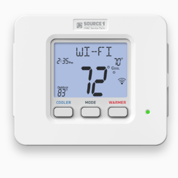 York S1-THSU32HP7S Programmable Thermostat 7-Day 3-Heat/2-Cool with Humidity