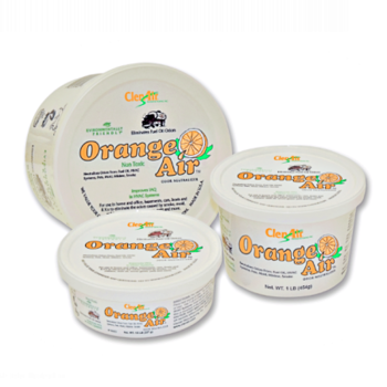 Nu-Calgon 61028 ClenAir OrangeAir Odor Neutralizer Mini Tub