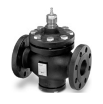 Siemens Building Technology 599-06124 Linear 2-Way Valve Body 6" Flanged Normally Open Stainless Steel Trim