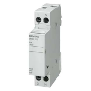 Siemens 3NW7053 Fuse Holder 1Pole+N 32A