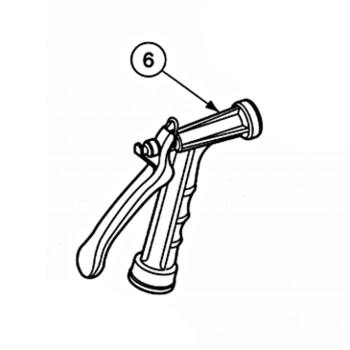 Nu-Calgon PG01 Pistol Grip Shut-off Blue/751Spec