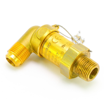Mueller Industries AJ15512 Pressure Relief Valve 450 PSI 3/8" Angled