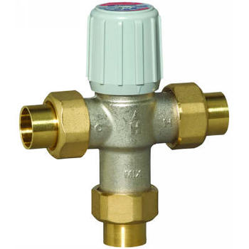 Honeywell AM100-US-1LF Mixing Valve 1/2" Sweat Union 70-145F