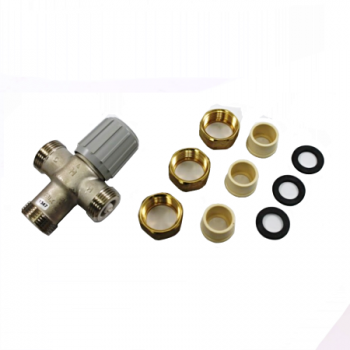 Honeywell AM101-UT-1LF Mixing Valve 3/4" Union NPT 70-145F