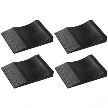 MAXSA 37353 Park Right(R) Flat-Free Tire Ramps, 4 pk