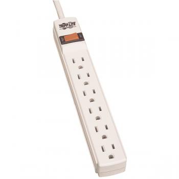 Tripp Lite Tlp602 6-Outlet Surge Protector (180 Joules, 2Ft Cord)