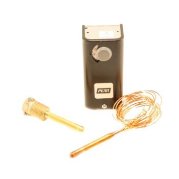 Johnson Controls A19ABC-12 100/240F 8-ft W/Well Spdt Thermostat