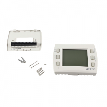 Peco T8168-1 Digital Thermostat Set Back 3-Speed Fan