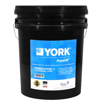 York 011-00312-000 Oil Type "C" 5-Gallon Pail