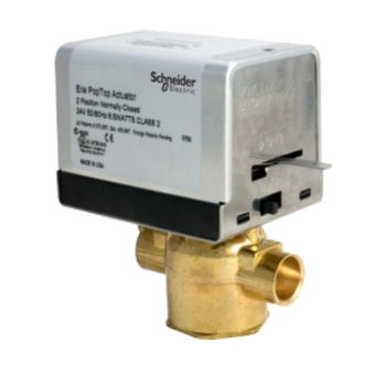 Erie VS2322G14B020 Two-Position Zone Valve & Spring Return Valve Assembly for Steam Service 2-Way 3/4" NPT 2.5Cv General Close-Off Normally Closed 110V @ 60Hz 120V @ 50Hz 18" Leads