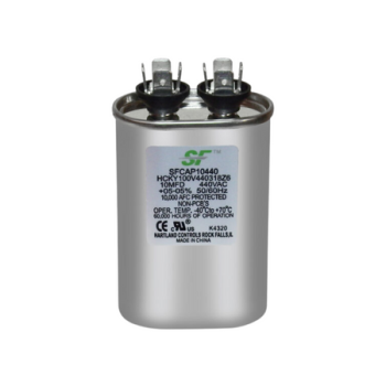Trane SFCAP10440 Oval Run Capacitor 10MFD 370/440V