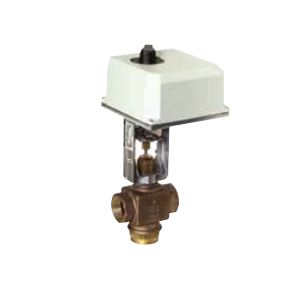 Honeywell V5011N2030Q4920 Two-Way Threaded Globe Valve 1/2" NPT 2.9Cv 24V Normally Closed