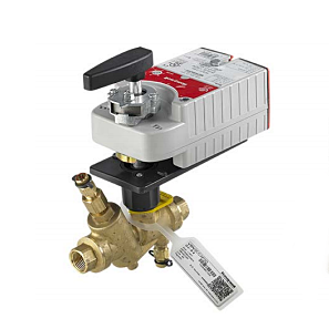 Honeywell VRN2F1PX8200 Pressure Independent Control Valve & Actuator Assembly 2" NPT 50GPM 2-Position Normally Closed 120/250V
