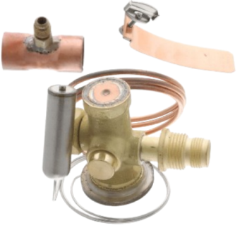 Danfoss 067N9407 Thermostatic Expansion Valve TGE Series 5/8" x 7/8" R22