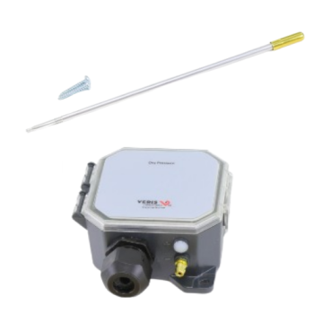 Veris PX3DXX02 Dry Media Differential Pressure/Air Velocity Transducer No Display