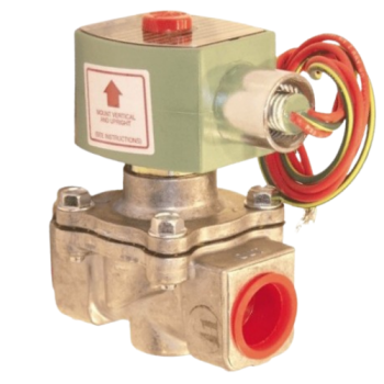 Asco 8215G30-12VDC Aluminum Body 2-Way Solenoid Valve 3/4" Normally Closed 0-25psi 12VDC