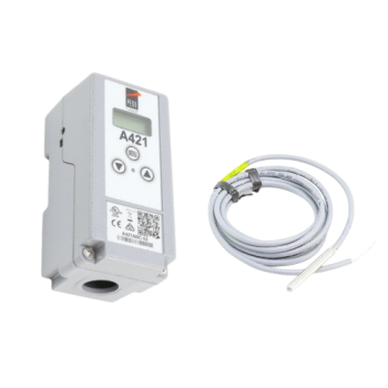 Johnson Controls A421ABC-02 Electronic Single Stage Temperature Control 120/240V -40 to 212F 6-ft Sensor