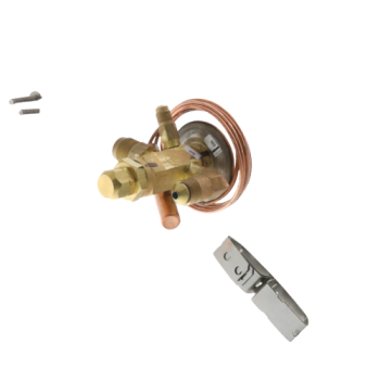 Emerson Flow Controls 053317 Thermostatic Expansion Valve 3/8" x 1/2" SAE 3-ton R22/4" 07C