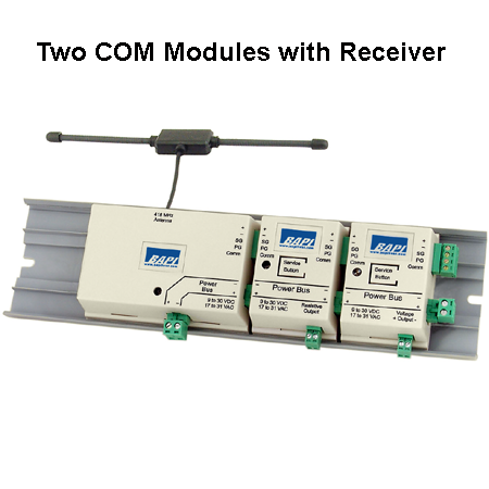Two Modules with 418 MHz Receiver on SnapTrack