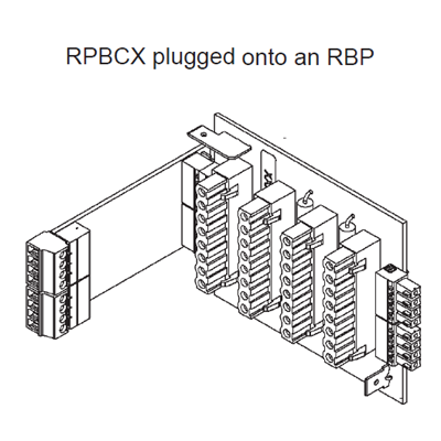 BAPI BA/RBPCX Repeater Backplane Extender