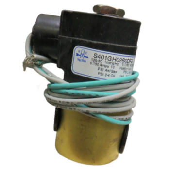 GC Valves S401GH02S0DF5 Solenoid Valve 2-Way Piloted Piston Normally Closed 1/2" NPT