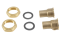 Grundfos 00519850 Bronze Union Isolation Valve Set 1/2"