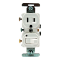 DiversiTech 620-274W Outlet W/Swch White 120v 10/bx