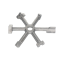 Beckett 14349 Six-Way Fill Cap Key
