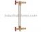 Conbraco 21-104-00 Water Gauge Rough Bronze with Extended Shank 1/2" [5/8" X 12" Glass O.D. & Length] Aluminum Wheel Type Standard Gauge with Standard Glass and Rod