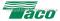 Taco 1600-156RP Replacement Bracket Assembly