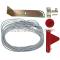 Love Controls A-306 Outdoor Static Pressure Tip with 50ft Tubing and Red Sensor