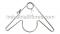 Detroit Radiant TP-19B Wire Hanger with Spring 4"