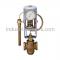 Powers Process 595CD050HC08DI05 Self-Operating Temperature Regulator Valve & Thermal System Assembly Single Seat 1/2" for Heating Copper Capillary 8-ft Fixed Union Indicating Head Assembly