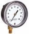 Ashcroft 251490A02L15IW Pressure Gauge 0-15" H2O Lower Connection