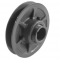 Emerson (Browning) 1VL40X1/2" Cast Iron Sheave 1/2" Bore 3.75" Diameter