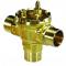 Honeywell VU54S2024 Three-Way Fan Coil Zone Valve 1" Sweat 7.0Cv