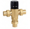 Caleffi 521509A Adjustable 3-Way Thermostatic Mixing Valve 3/4" Sweat 3Cv