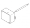 Barber Colman (Schneider Electric) 2252-110 Temperature Transmitter (-40 to 160F) Rigid Element