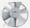 Carrier 17604014 Fan Blade 6-Blade 15-1/2" Diameter 1/2" Bore