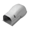 Smart Electric SWW75 Line Set Covers And Plastic Fittings 3-1/4" Wall Cover / Inlet